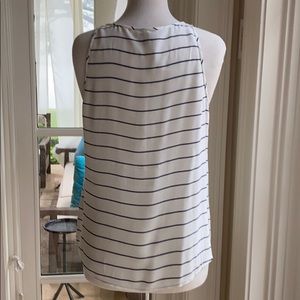 Joie Silk Striped Tank Top